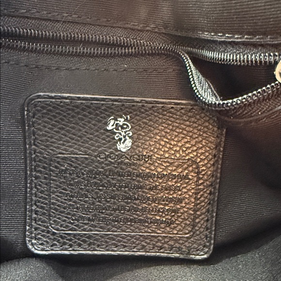 Coach Vintage “Snoopy” Burgundy Leather Satchel